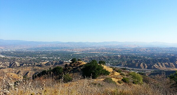 Overlooking Santa Clarita from Ed Davis Park at Towsley Canyon.