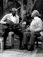 Crothers appearing with Redd Foxx on Sanford and Son