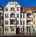 Apartment building in closed development