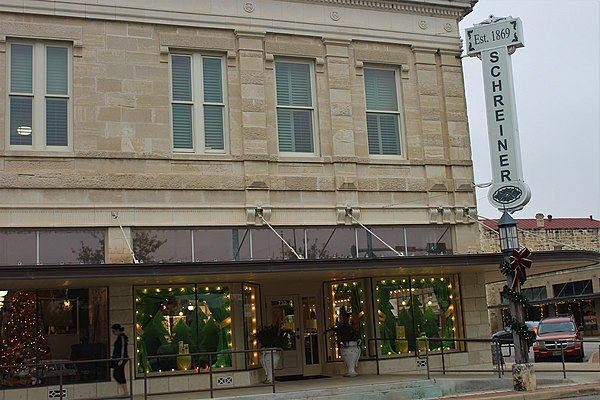 Schreiner's Department Store, the mainstay of downtown Kerrville