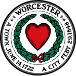 Seal of the City of Worcester, Massachusetts