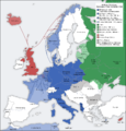 Inwazja na Danię, Norwegię, Belgię, Holandię, Luksemburg, aneksja krajów bałtyckich i Besarabii, zajęcie Islandii