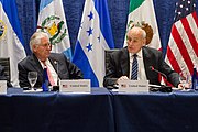 Secretaries Tillerson and Kelly participate in the Senior Leaders Meeting at the Conference on Prosperity and Security in Central America in Miami Secretaries Tillerson and Kelly Participate in the Senior Leaders Meeting at the Conference on Prosperity and Security in Central America in Miami (34483861224).jpg