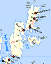 Карта острова Макл-Флагга
