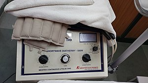 Shotwave Diathermy Equipment wih Heating ElectrodesPad.jpg