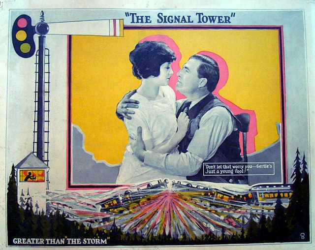 Description de l'image Signal Tower lobby card.JPG.