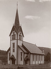 Older view of the present church