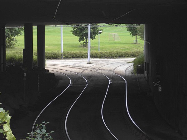 The line at Muselund