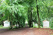 Čeština: Pohled od poustevny směrem dolů. Skalka (Mníšek pod Brdy) v okresu Praha-západ. Česká republika. Camera location 49° 52′ 43.37″ N, 14° 15′ 13.08″ E    View all coordinates using: OpenStreetMap