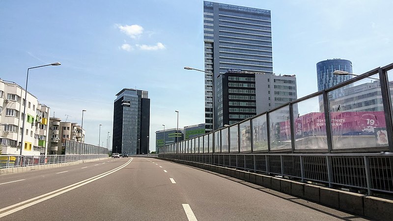 File:Skyscrapers in Bucharest.jpg