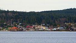 The community of Sointula on Malcolm Island