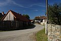 Čeština: Hlavní cesta v Soušicích, Středočeský kraj English: Main road in Soušice in Benešov District, Central Bohemia, CZ