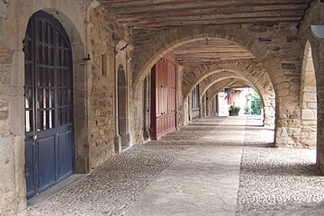 Arcades côté Nord.