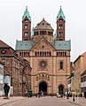 * Nomination West facade of Speyer Cathedral --F. Riedelio 09:47, 7 May 2021 (UTC) * Promotion  Support Good quality. --Commonists 12:28, 7 May 2021 (UTC)