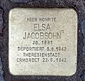 Elsa Jacobsohn, Bötzowstraße 28, Berlin-Prenzlauer Berg, Deutschland