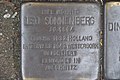 Hier wohnte Leo Sonnenberg, Jg. 1894, Flucht 1932 Holland, interniert 1943 Westerborg, deportiert, ermordet in Auschwitz