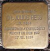 Stolperstein Große Bleichen 3 (Julius Hess) in Hamburg-Neustadt.JPG