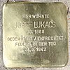 Stolperstein Museumstrasse 31 (Josef Lukacs) in Hamburg-Ottensen.jpg