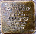 Stolperstein für Elsa Zaitschek, Sebastian-Kneipp-Straße 36, Villingen-Schwenningen.jpg