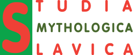 Logo used in 1998-2016 Studia mythologica Slavica logo (1998-2016).svg