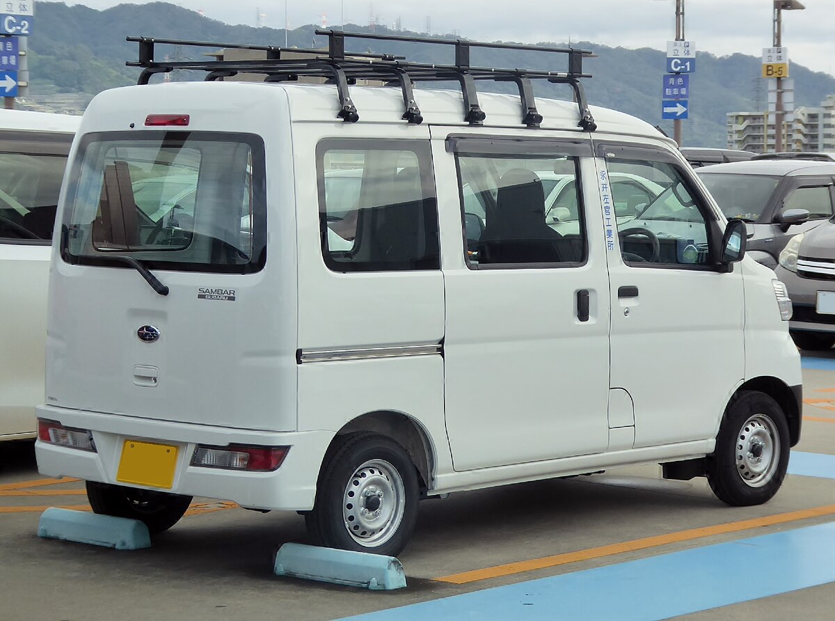 ファイル:Subaru SAMBAR VAN VB Clean (EBD-S321B) rear.jpg - Wikipedia