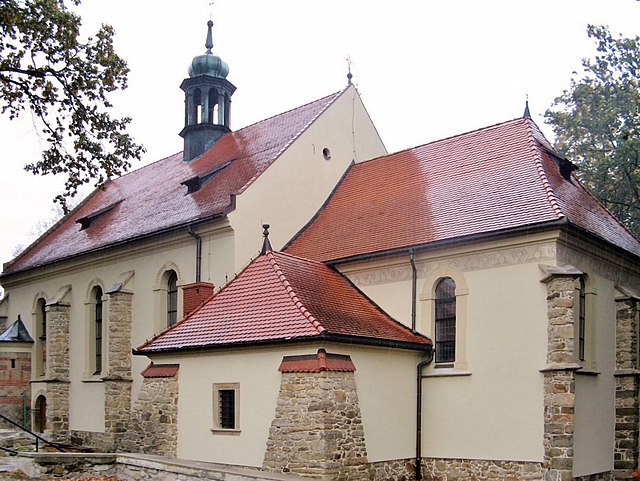 Старий костел колишнього монастиря каноніків регулярних (1613/14 рр.)