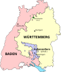 Baden-Württembergs Vorgängerstaaten