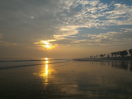 Sunset in the Tajpur beach. Sunset in Tajpur Beach.jpg