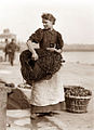Fisher girl, 1890