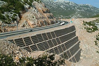 Gabion Cage full of rock