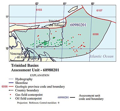 Map Showing the Major exploited Oil and Gas Field in Trinidad and Tobago TTOilandGas.JPG