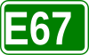 Европейский маршрут 67