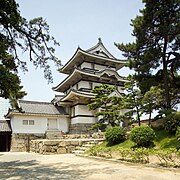 Tsukimi-Eckturm von innen