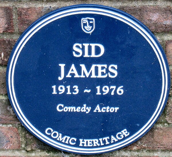 Comic Heritage plaque, Teddington, England