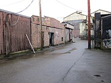 The episode was filmed entirely on location at Terminal City Iron Works in Vancouver, which stood in for Los Angeles. Terminal City Iron Works 01.jpg