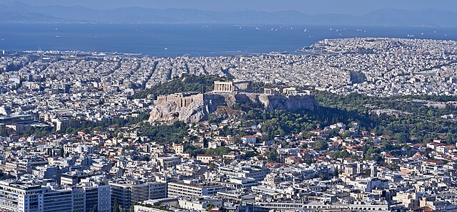 Image: The Acropolis from Mount Lycabettus on October 5, 2019 (cropped)