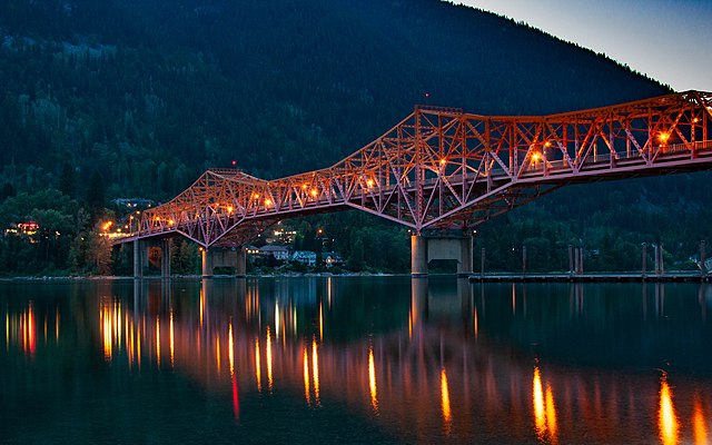 Nelson Bridge in Central Kootenay