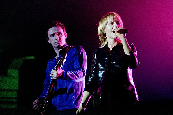 The Cranberries performing in Milan, 1999