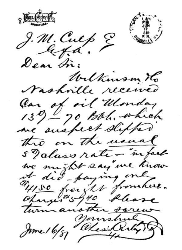 The History of the Standard Oil Company Vol 2 - Chess, Carley Co Letter.png