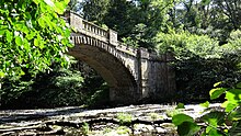 Nasmyth Bridge from the left bank of the River Almond The Nasmyth Bridge, River Almond, Almondell Country Park, West Lothian.jpg