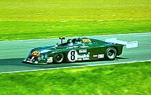The winning De Cadenet Lola LM - Alain de Cadenet & Desire Wilson at the 1980 Silverstone 6 Hours (50248102498).jpg