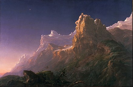 Prometheus Bound by Thomas Cole (1847)