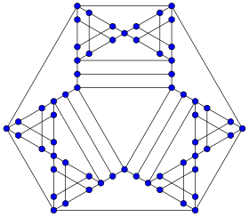Illustratives Bild des 60-Graphen-Abschnitts von Thomassen