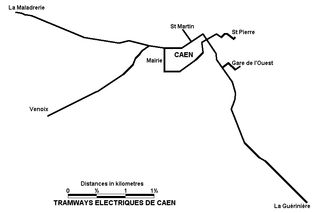 <span class="mw-page-title-main">Trams in Caen</span> First generation tram system in Caen, France (1860-1937)