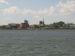 View from the St. Lawrence River