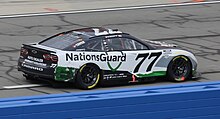 Ty Dillon driving the 77 at Auto Club Speedway in 2023 Ty Dillon 77 Auto Club 2023.jpg