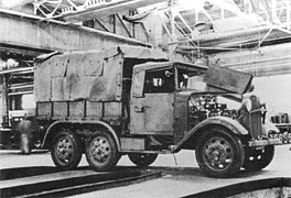 Izuzu Typ 94 6-Rad-Lkw, Endmontage 1935.