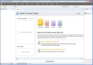 Micro Focus Unified Functional Testing