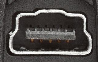 Enhanced mini-USB type of hybrid electrical connector