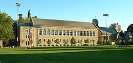 The former Laidlaw Wing that used to house the college library until UC's Revitalization project in 2018. The Wing remains the home of Art Museum at the University of Toronto. Univ-coll-north.jpg